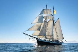 Image result for two sailing ship meet at sea